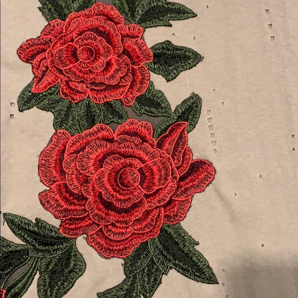 Distressed Rose Tunic - Picture 3 of 3